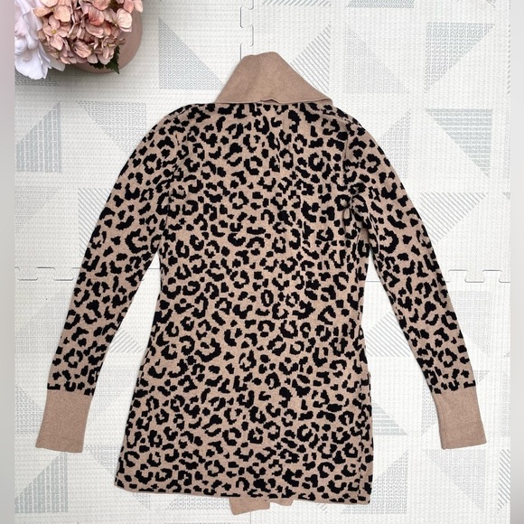 Yes Lola Leopard Print Cardigan Size XS - Picture 8 of 8